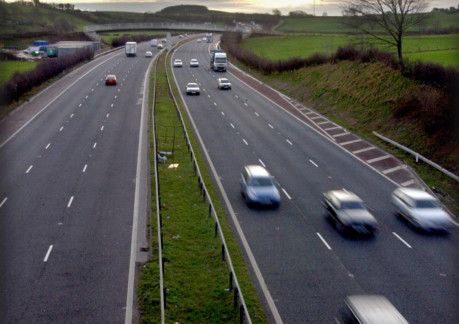 Final M6 and M55 link road closures at Broughton for Pinch Point